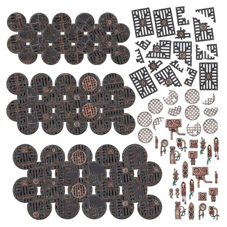 Void War Bases (60) 40K