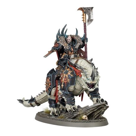 Slaves to Darkness: Chaos Lord on Karkadrak