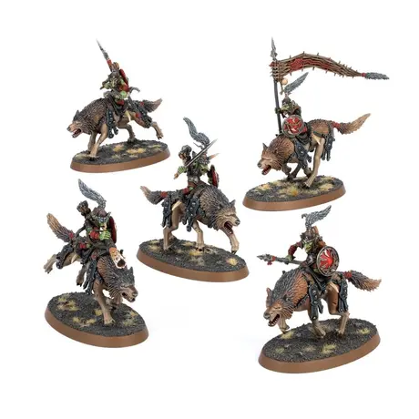 Gloomspite Gitz: Snarlfang Riders