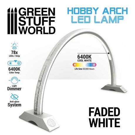 Hobby Arch Led Lamp - Faded White