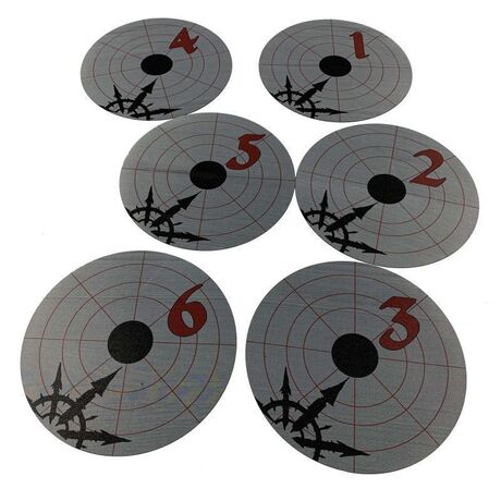 Bandua Objective Areas Traitors 9ed Compatible with 40k