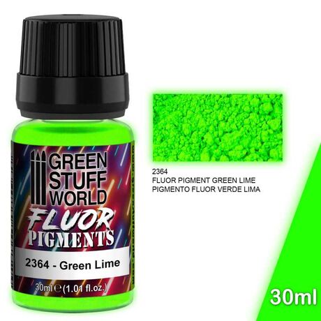 Fluor Pigment Green Lime 30ml