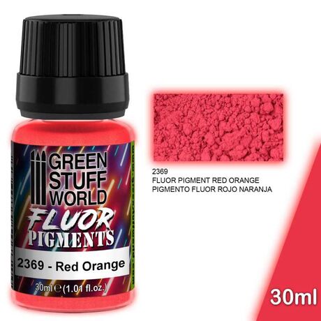 Fluor Pigment Red Orange  30ml