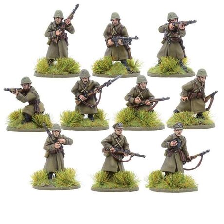 Polish Infantry Squad in greatcoats
