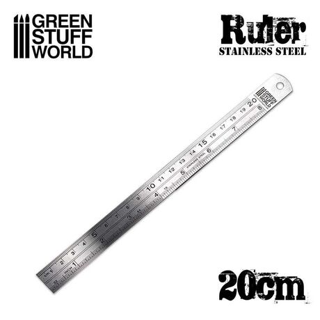 Hobby Metal Ruler 20cm