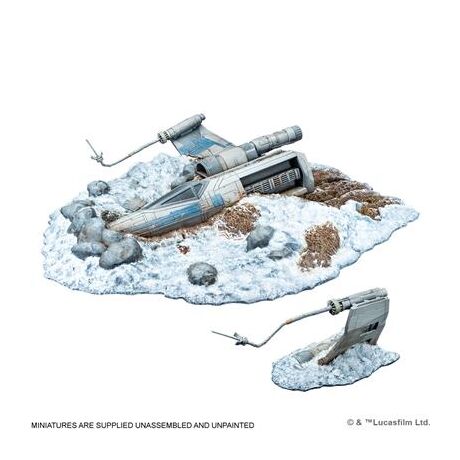 Crashed X-Wing Battlefield Expansion Star Wars Legion