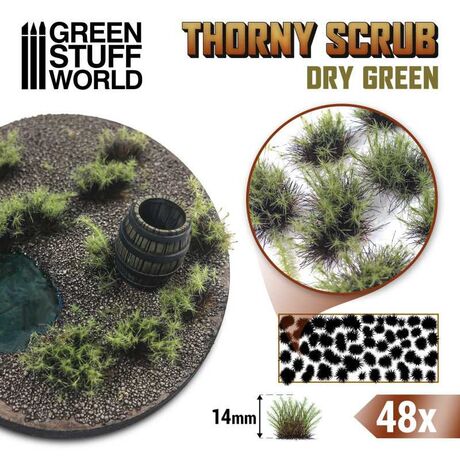 Thorny Scrubs - Dry green