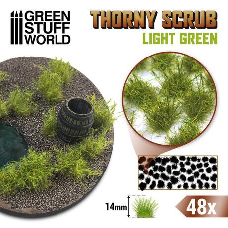 Thorny Scrub - Light Green