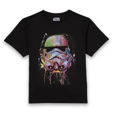 Star Wars T-shirt Paint Splats Stormtrooper S