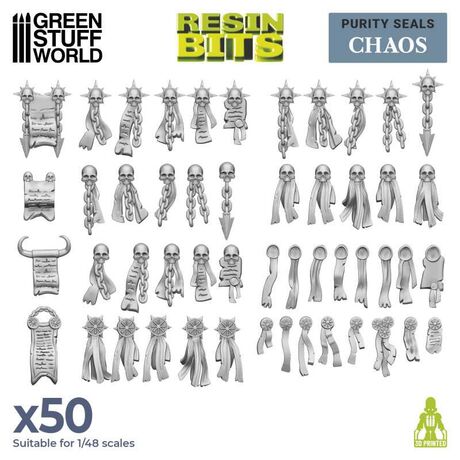Purity Seals Chaos 3D Printed Set