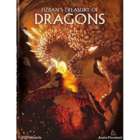 Fizban's Treasury Of Dragons DD5 (Alt Cover)