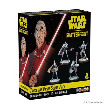 Star Wars: Shatterpoint - Twice the Pride - Count Dooku Squad Pack