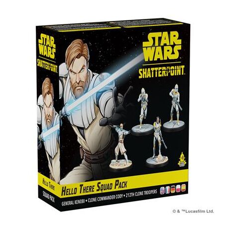 Star Wars: Shatterpoint - Hello There - General Obi-Wan Kenobi Squad Pack