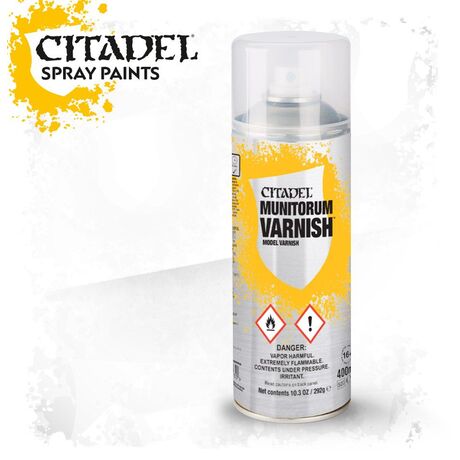 Munitorum Varnish Citadel Spray 400ml (ROE)