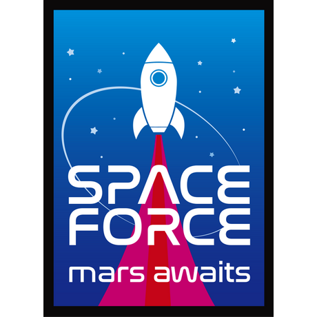Legion Double Matte Sleeves Space Force