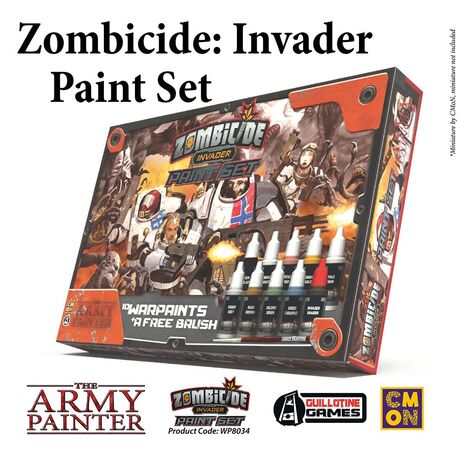 Zombicide Invader Paint Set 18ml 16τμχ