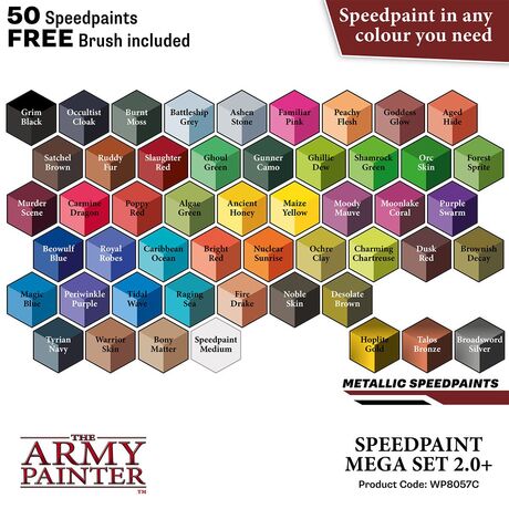 Speedpaint Mega Set 2.0 18ml 50τμχ