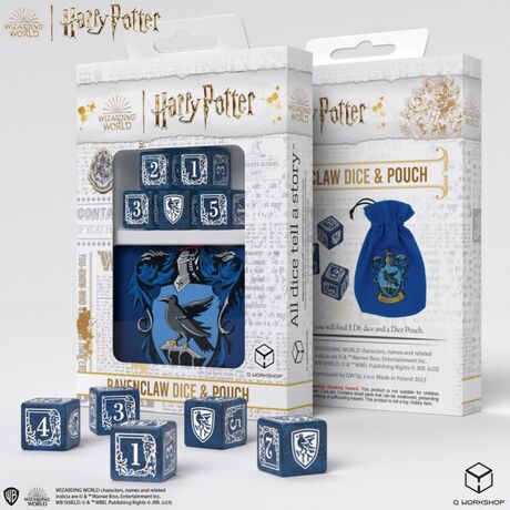 Harry Potter - Ravenclow Dice & Pouch