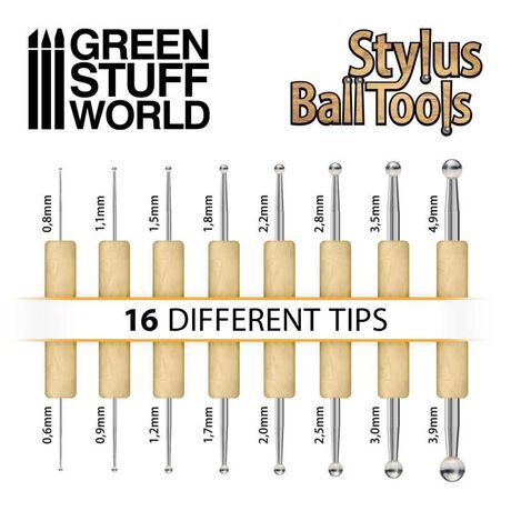 Stylus Ball Tool Set x8