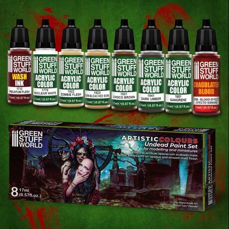 Undead Paint Set x8 17ml