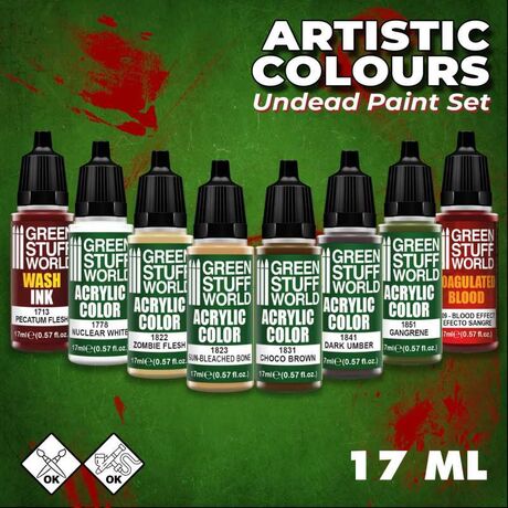 Undead Paint Set x8 17ml