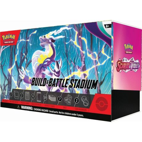 Pokemon Scarlet & Violet Build & Battle Stadium Box