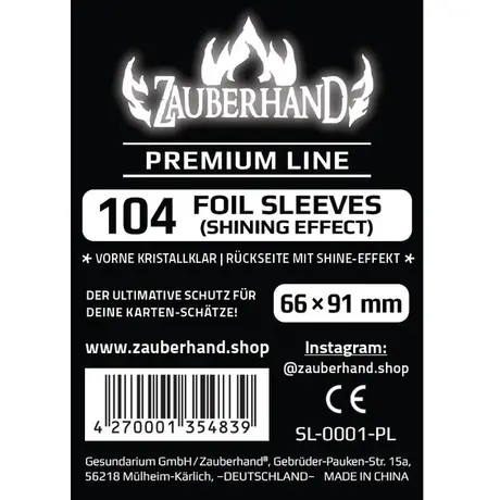 Zauberhand® Foil Sleeves (104)