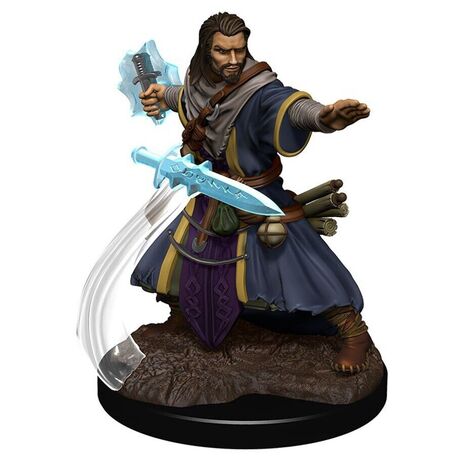 Human Male Wizard - Icons of the Realms Premium Figure