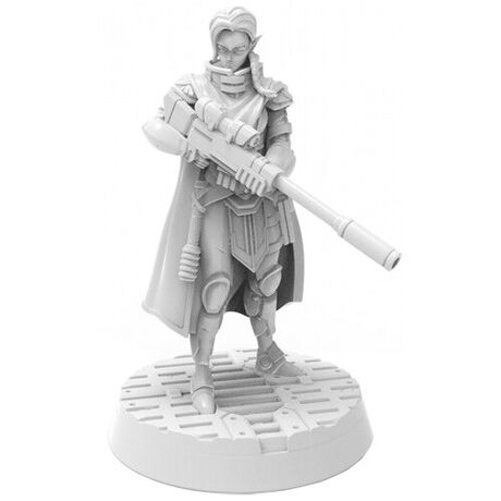 Half-Elf Steward - Starfinder