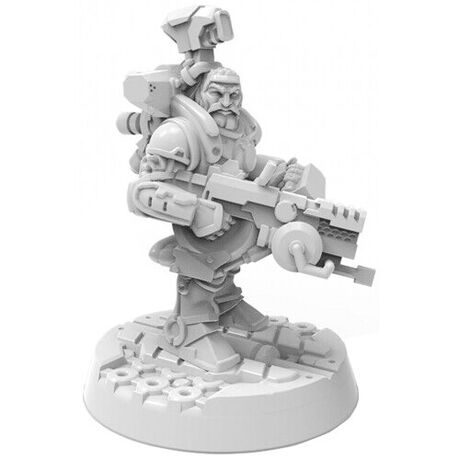 Dwarf Soldier - Starfinder