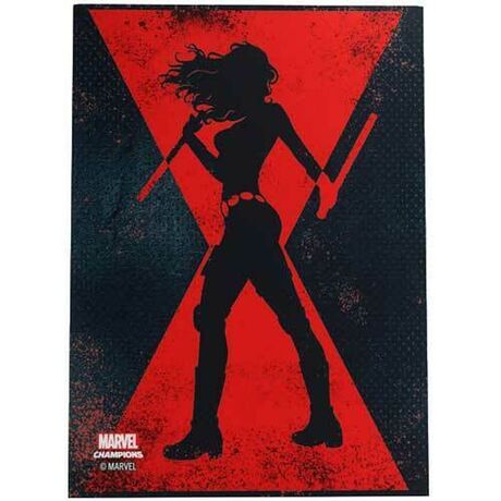 Marvel Champions Art Sleeves - Black Widow