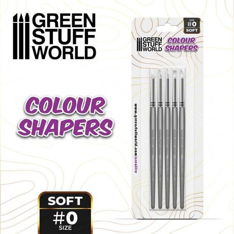 Color Shaper Set White Soft Size 0