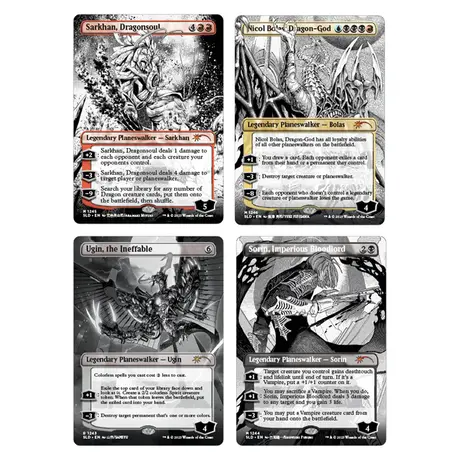 Secret Lair Boarderless Planeswalkers