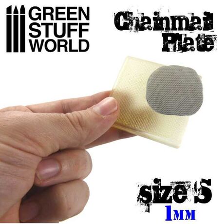 Chainmail Texture Plates S - 1 mm