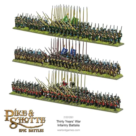 Thirty Years War Infantry Battalia - Pike & Shotte Epic Battles
