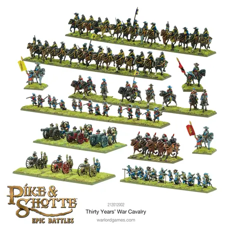 Thirty Years War Cavalry Battalia - Pike & Shotte Epic Battles