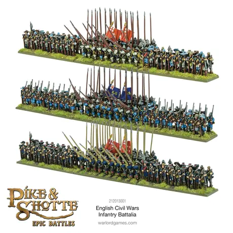 English Civil Wars Infantry Battalia - Pike & Shotte Epic Battles