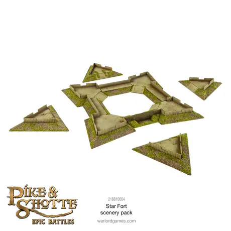 Star Fort Scenery Pack - Pike & Shotte Epic Battles