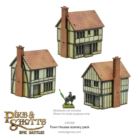 Town Houses Scenery Pack - Pike & Shotte Epic Battles