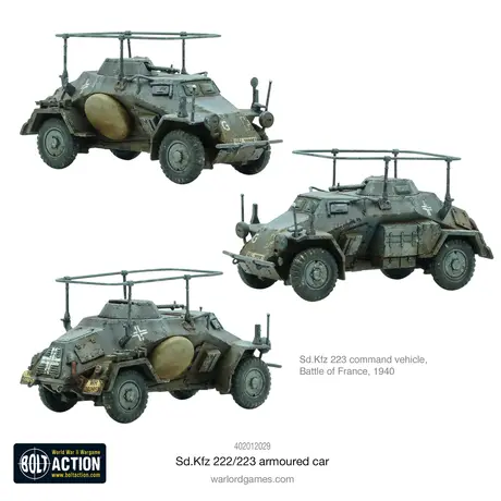 Sd.kfz 222/223 Armoured Car