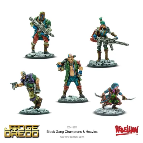 Block Gang Champions - Judge Dredd