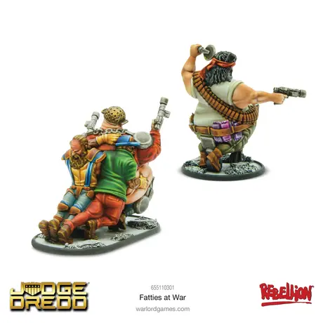 Fatties at War - Judge Dredd
