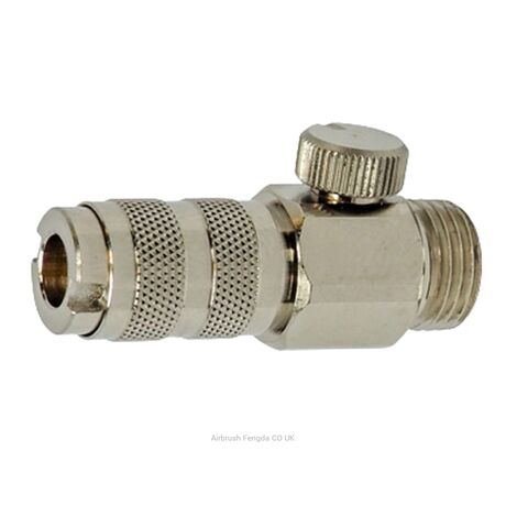Quick Coupling nd 2.7mm, Adjustable, with,G1/8" Male Thread-[104703]