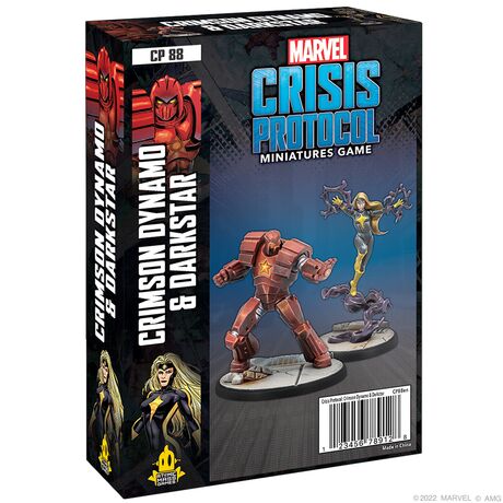 Crimson Dynamo & Dark Star Marvel Crisis