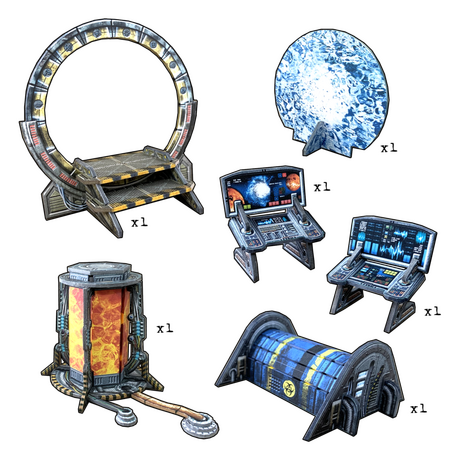 Sci-Fi Dimension Gate - Battle Systems