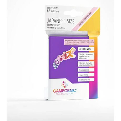 Japanese Size Prime Sleeves Purple (60)