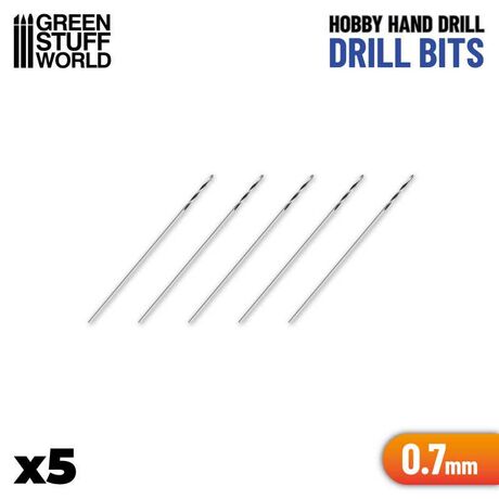 Drill Bits in 0,7 mm
