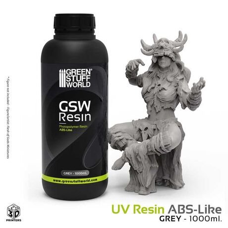 GSW ABS-Like Resin - Grey (1000ml)