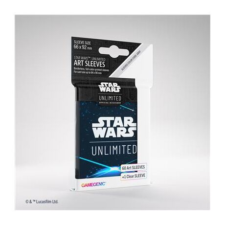 Star Wars: Unlimited Art Sleeves - Space Blue
