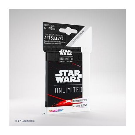 Star Wars: Unlimited Art Sleeves - Space Red